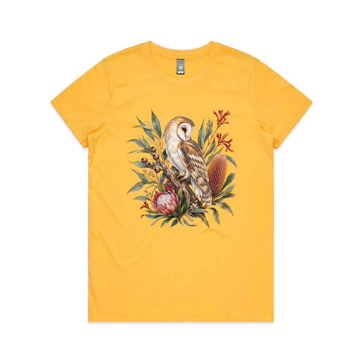 Women's Owl Botanical T-shirt