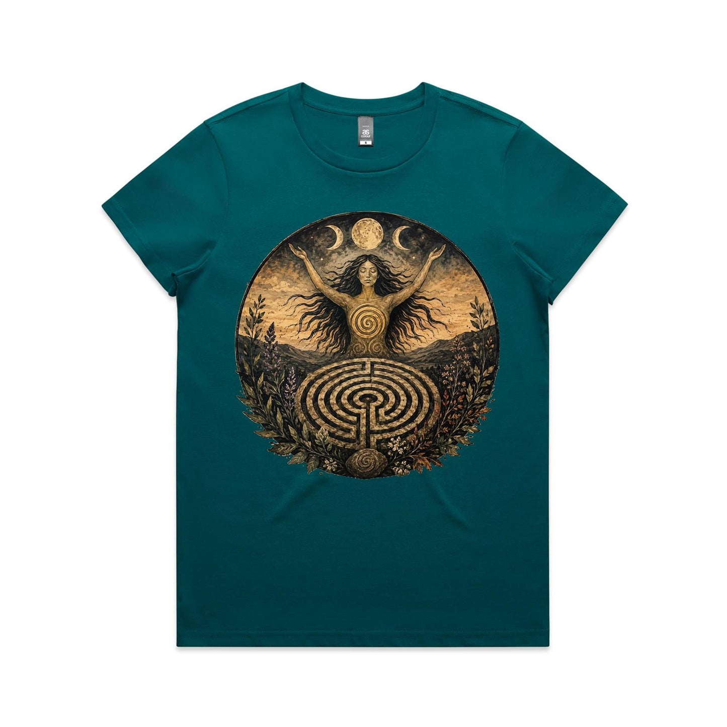 Goddess of the Labyrinth T-Shirt | Goddess Graphic Tee
