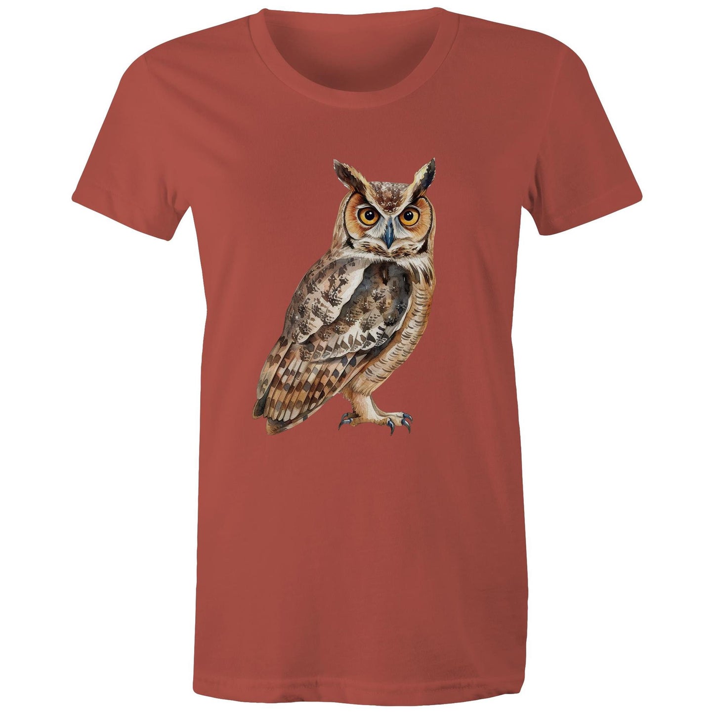 Women's Earthfolk T shirt - Owl