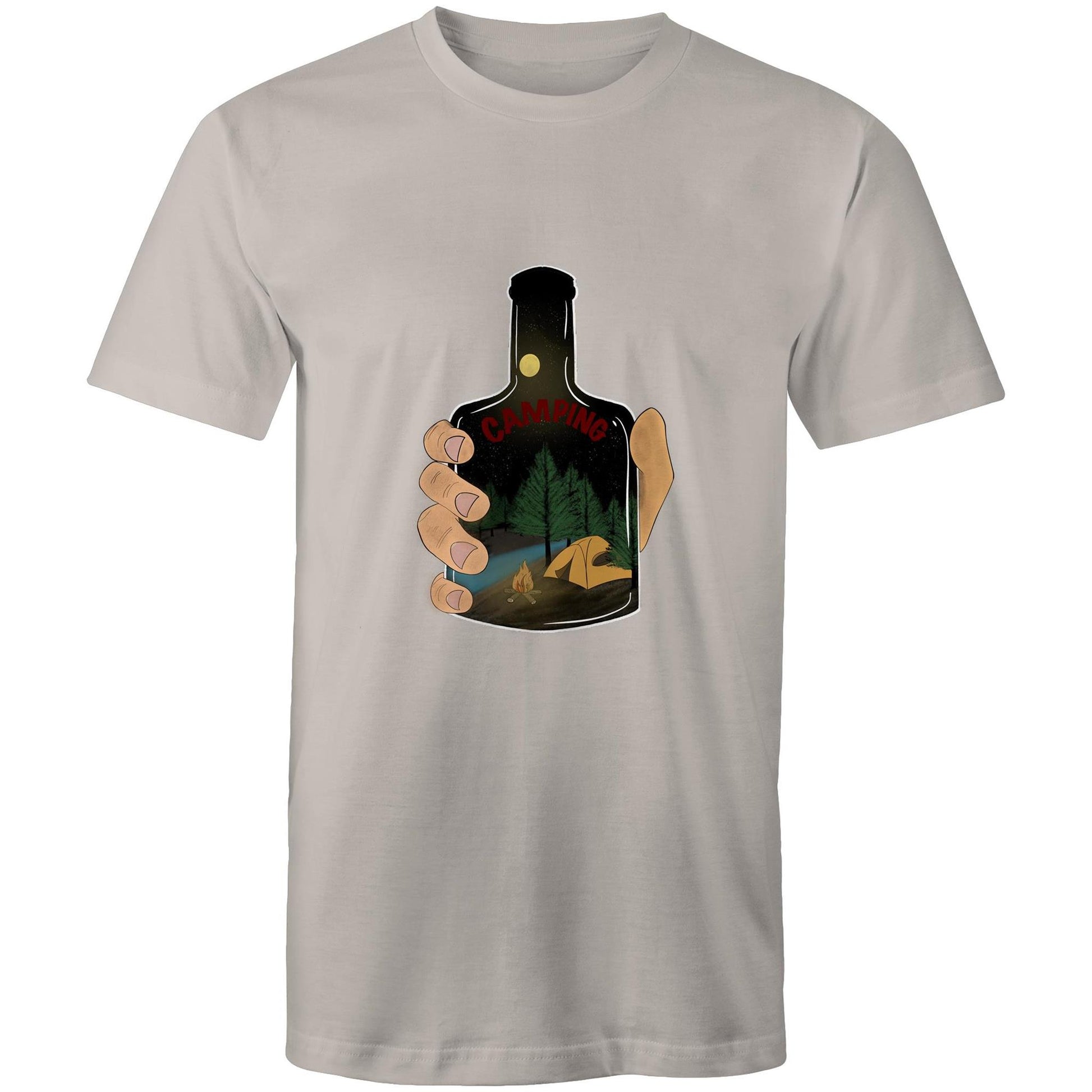 Men's Camping Graphic T-Shirt | Camping Essence Print Tee