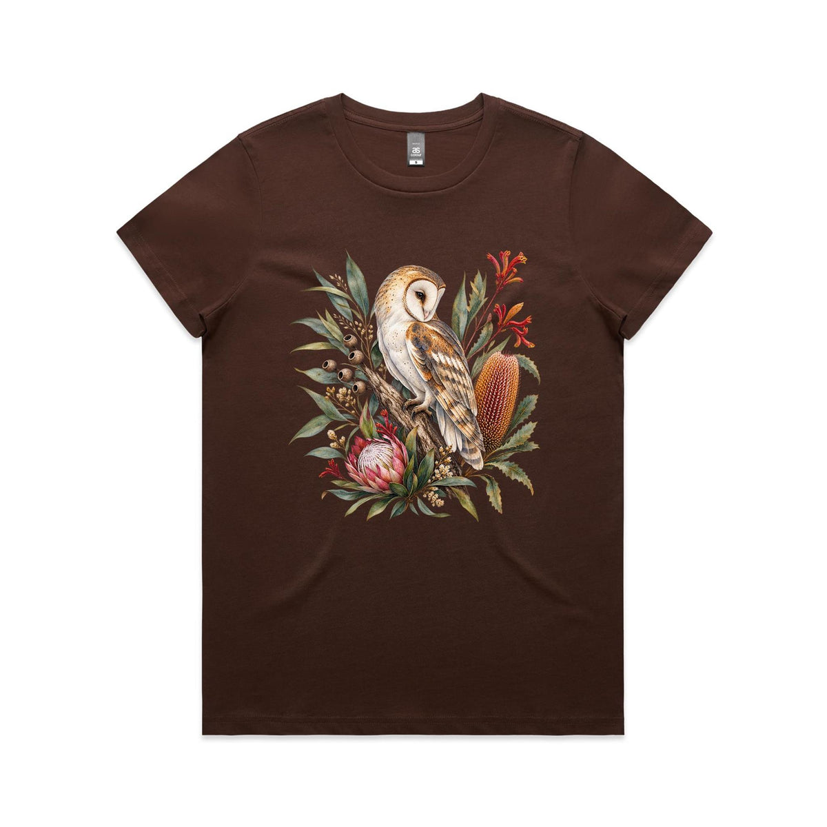 Women's Owl Botanical T-shirt