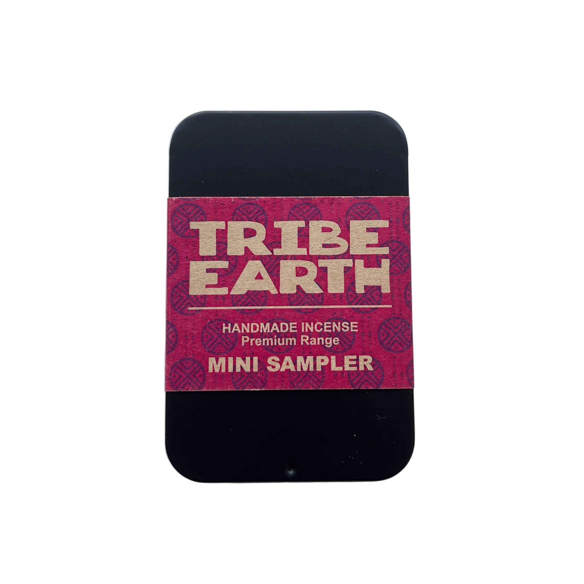 Tribe Earth incense mini sampler packaging on a white background