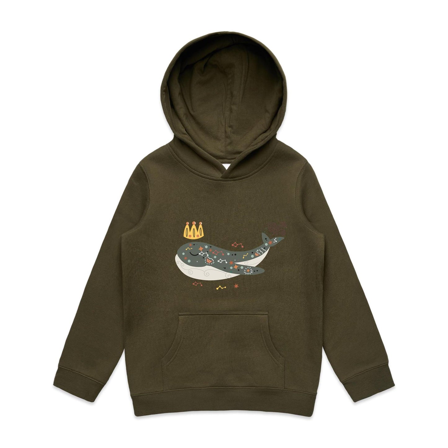 Kid's Earthfolk Hoodie - Cosmic Dream Whale