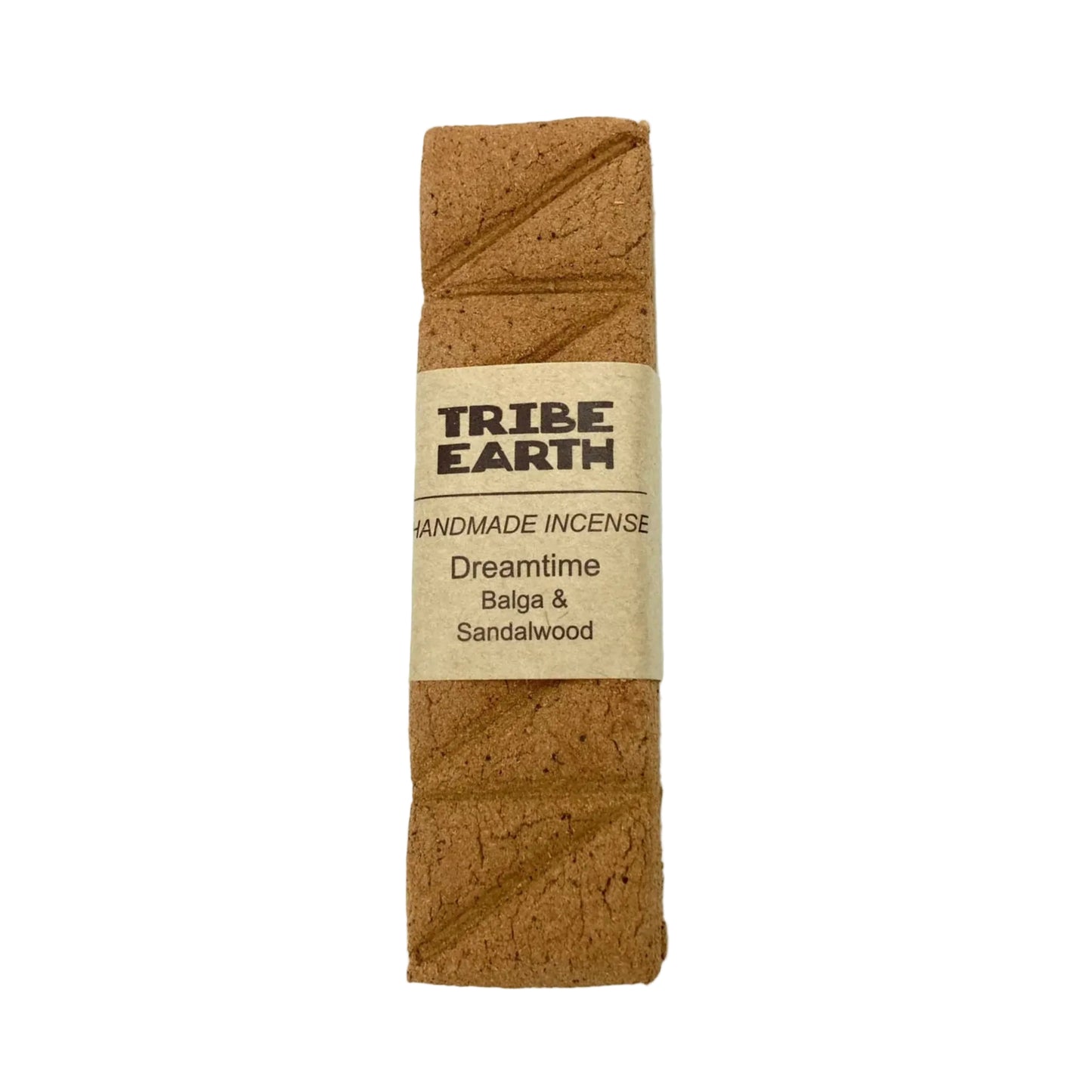 Tribe Earth handmade incense package on a white background