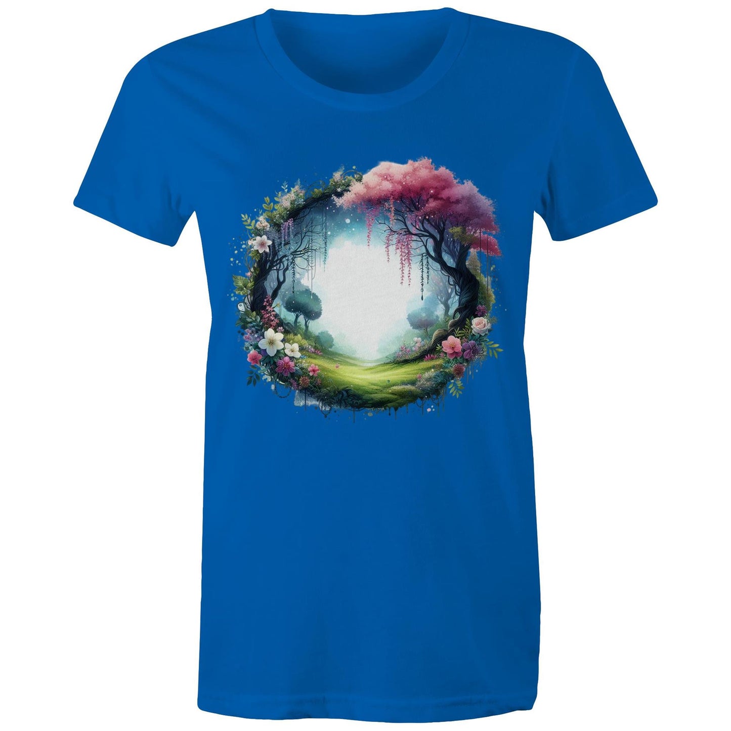 Women's Earthfolk Printed T shirt - Magickal Portal