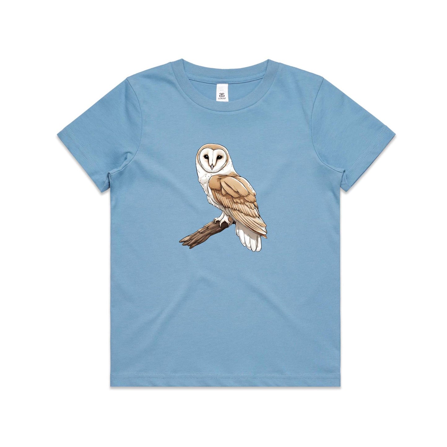 Kid's Earthfolk T-shirt - Barn Owl