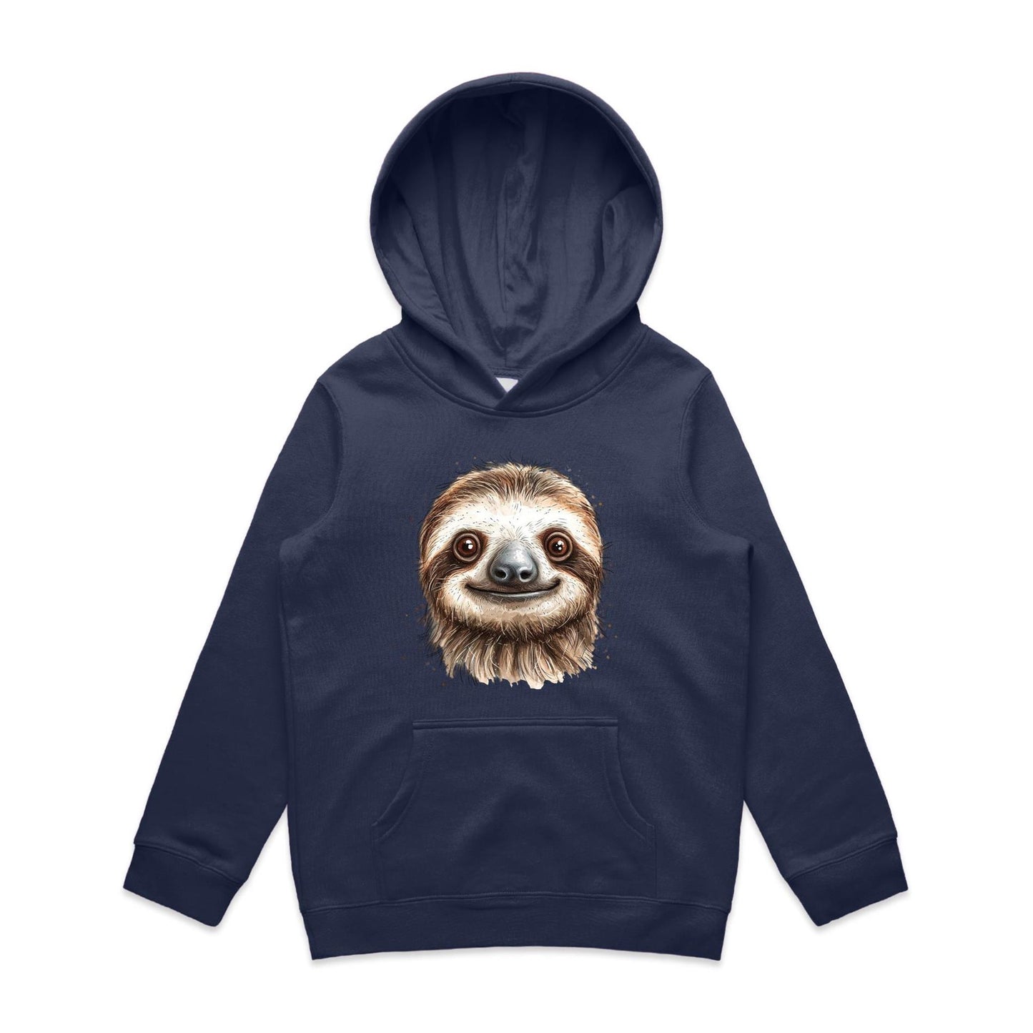 Kids Earthfolk Hoodie - Sloth - The Crescent Moon