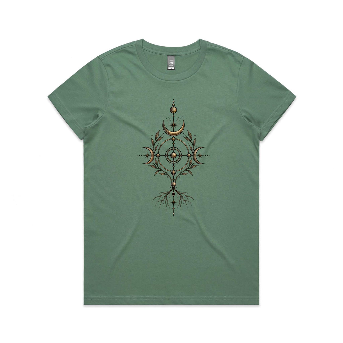 Women's Earthfolk Protection Sigil Graphic T-shirt