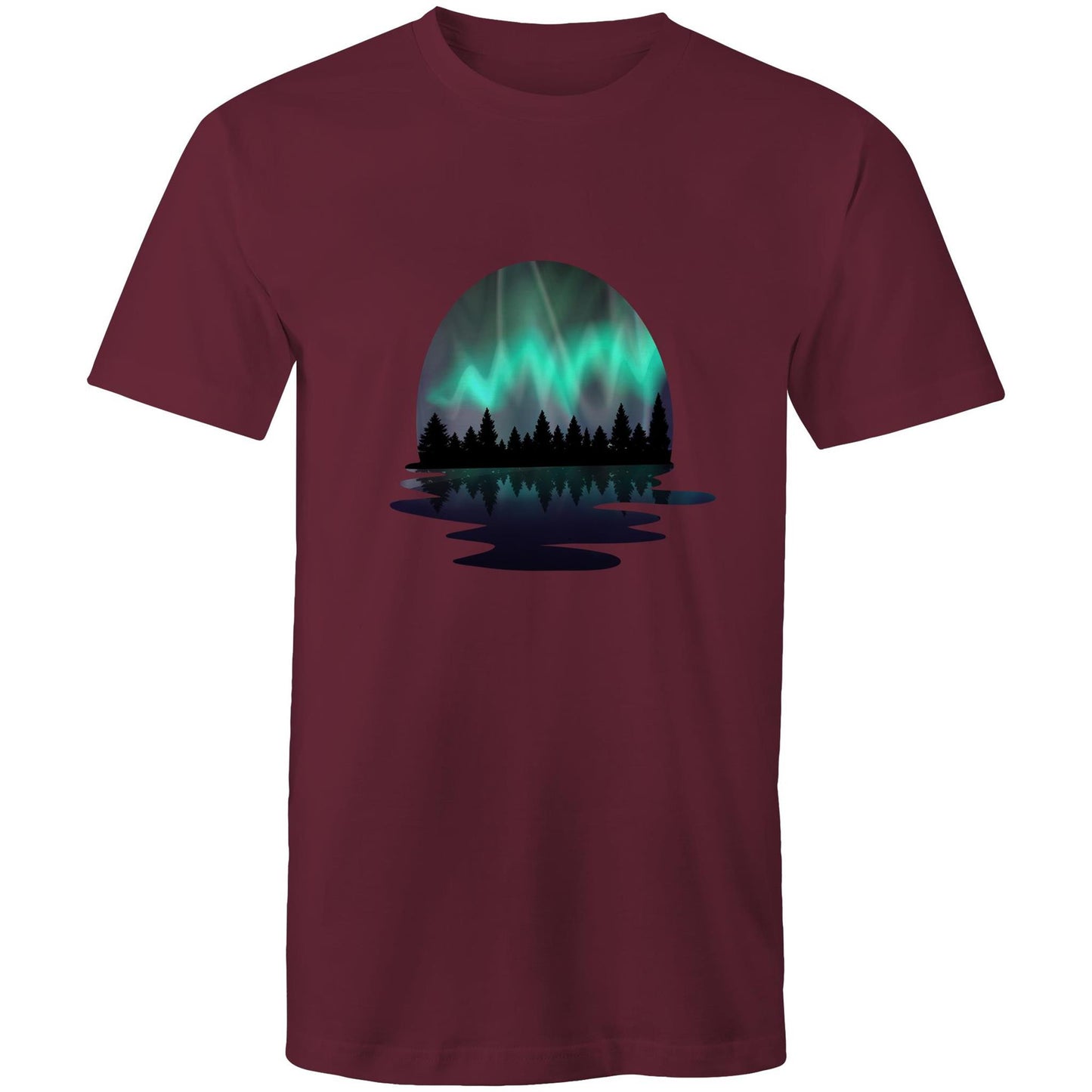 Men's Aurora T-Shirt | Northern Lights Graphic Tee