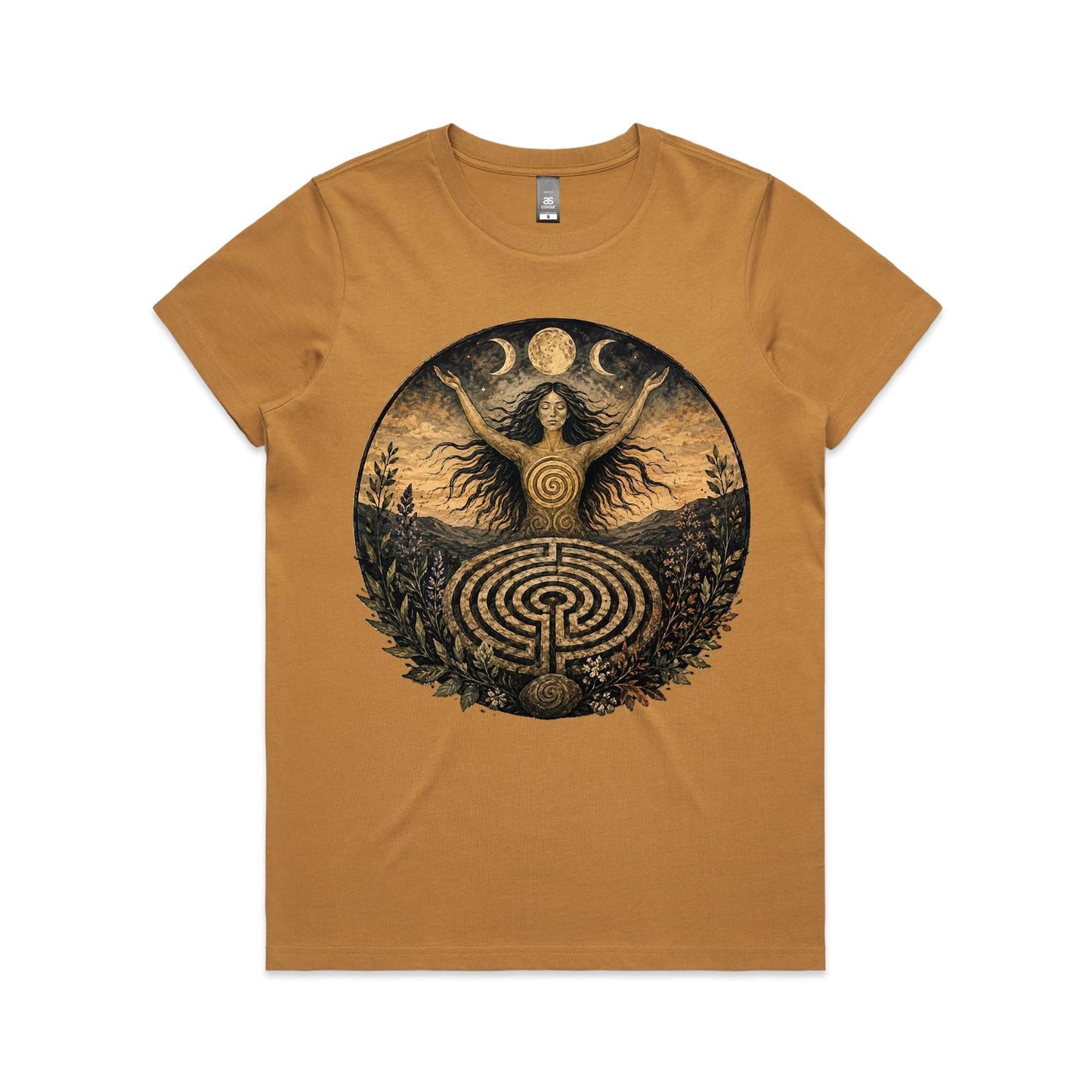 Goddess of the Labyrinth T-Shirt | Goddess Graphic Tee