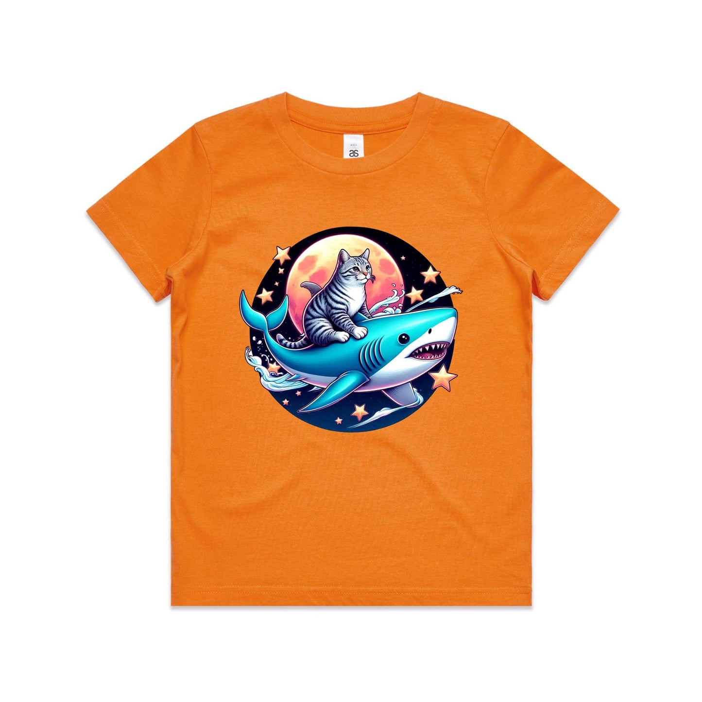 Kids Earthfolk Space Kitten T-shirt
