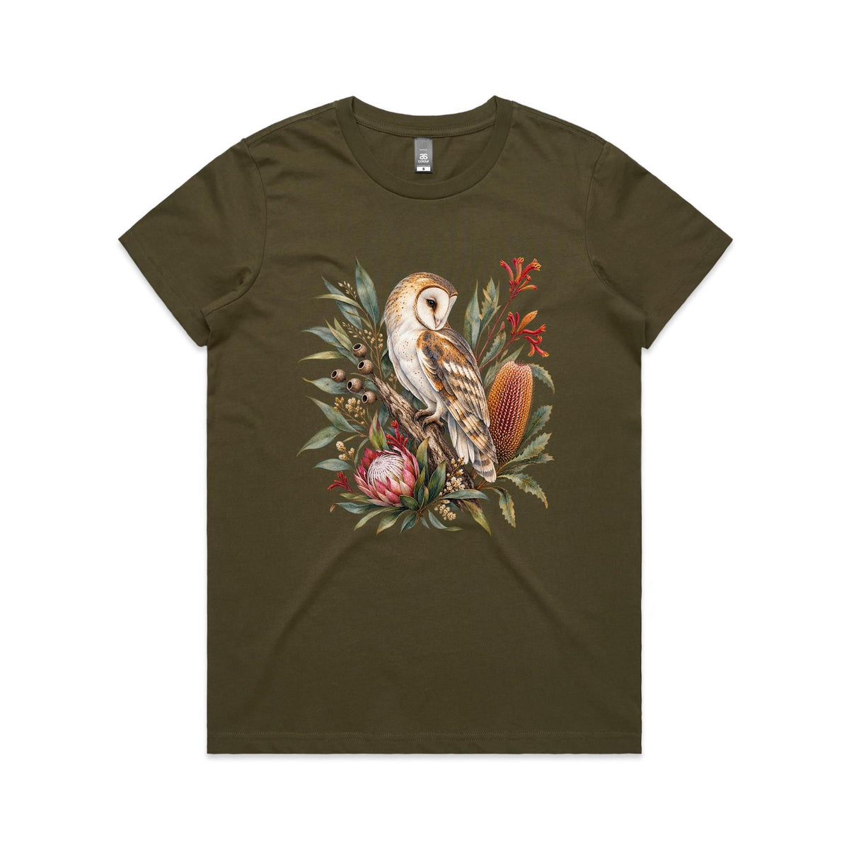 Women's Owl Botanical T-shirt