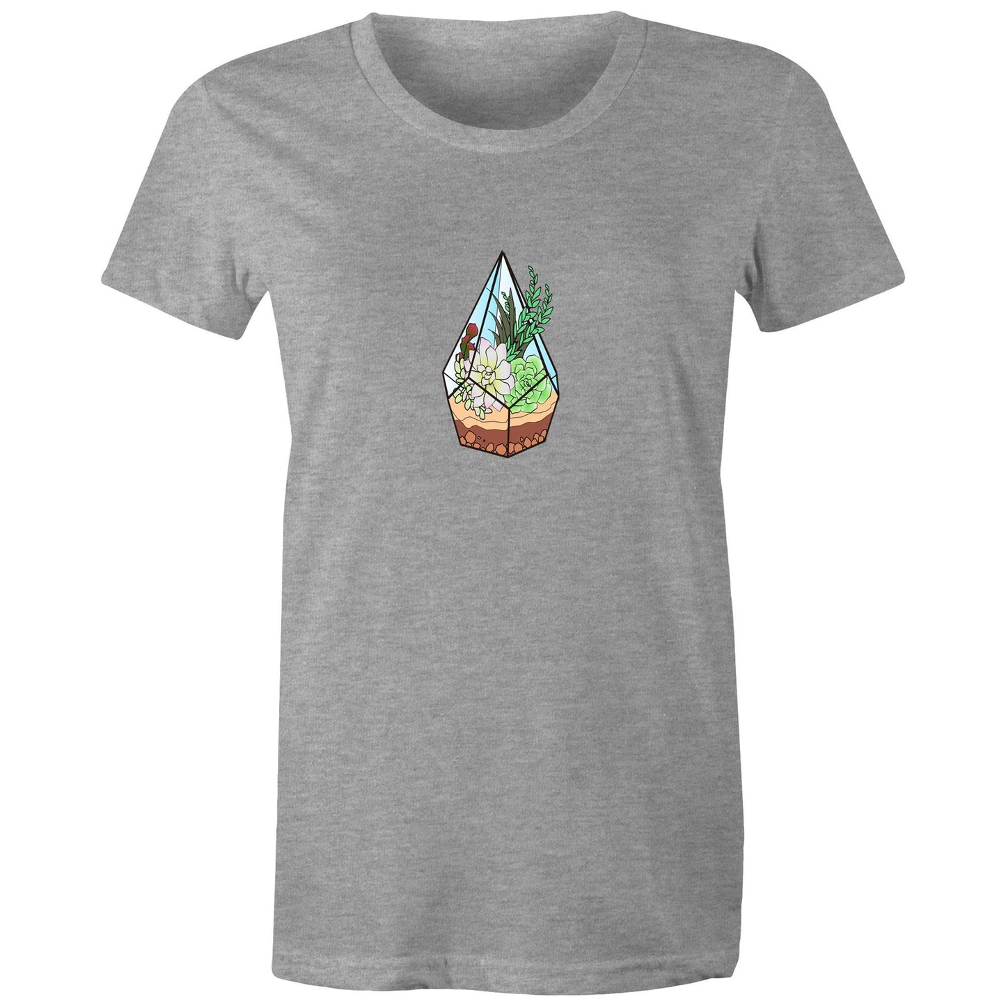 Women's Earthfolk Printed T shirt - Terrarium