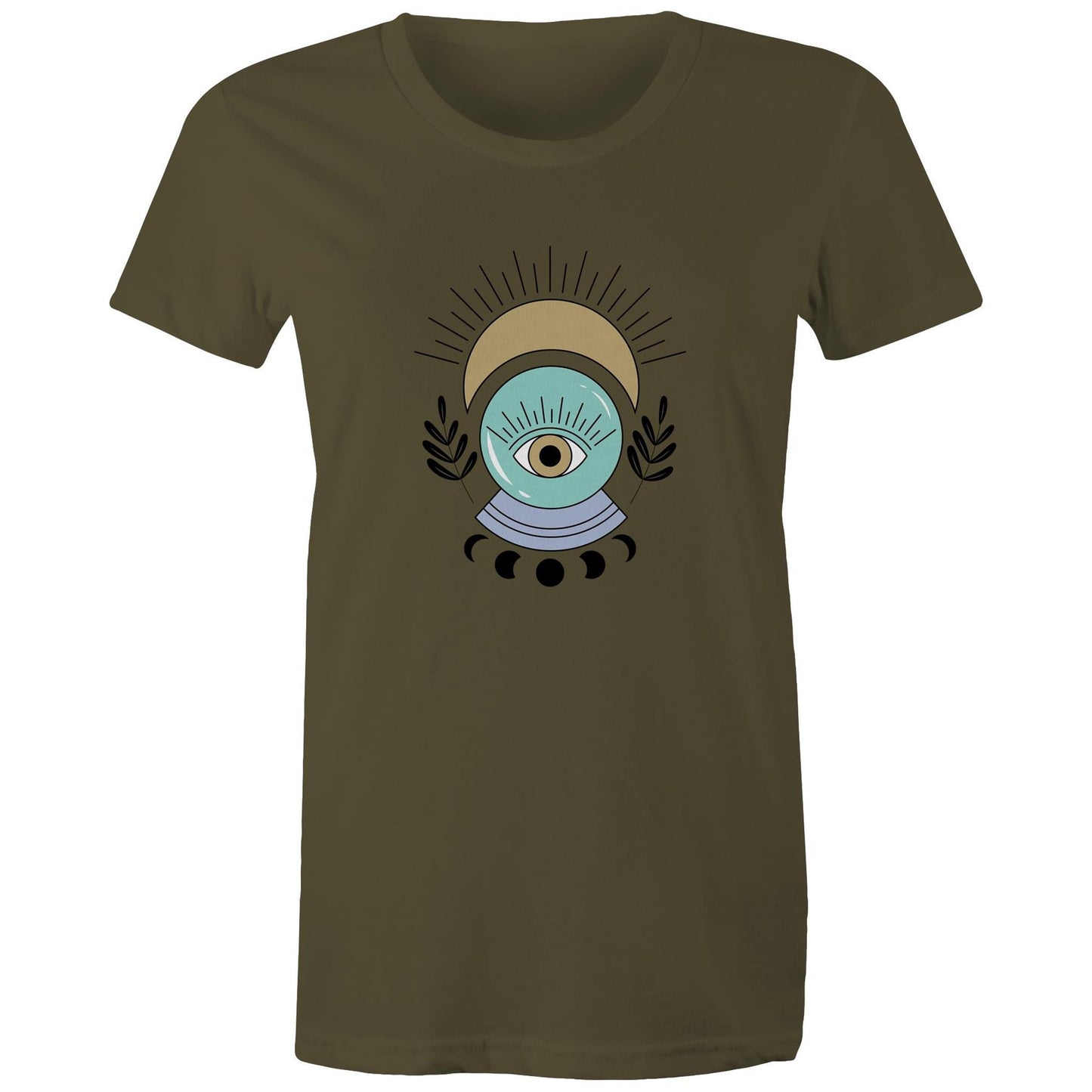 Women's Earthfolk T shirt - Crystal Ball