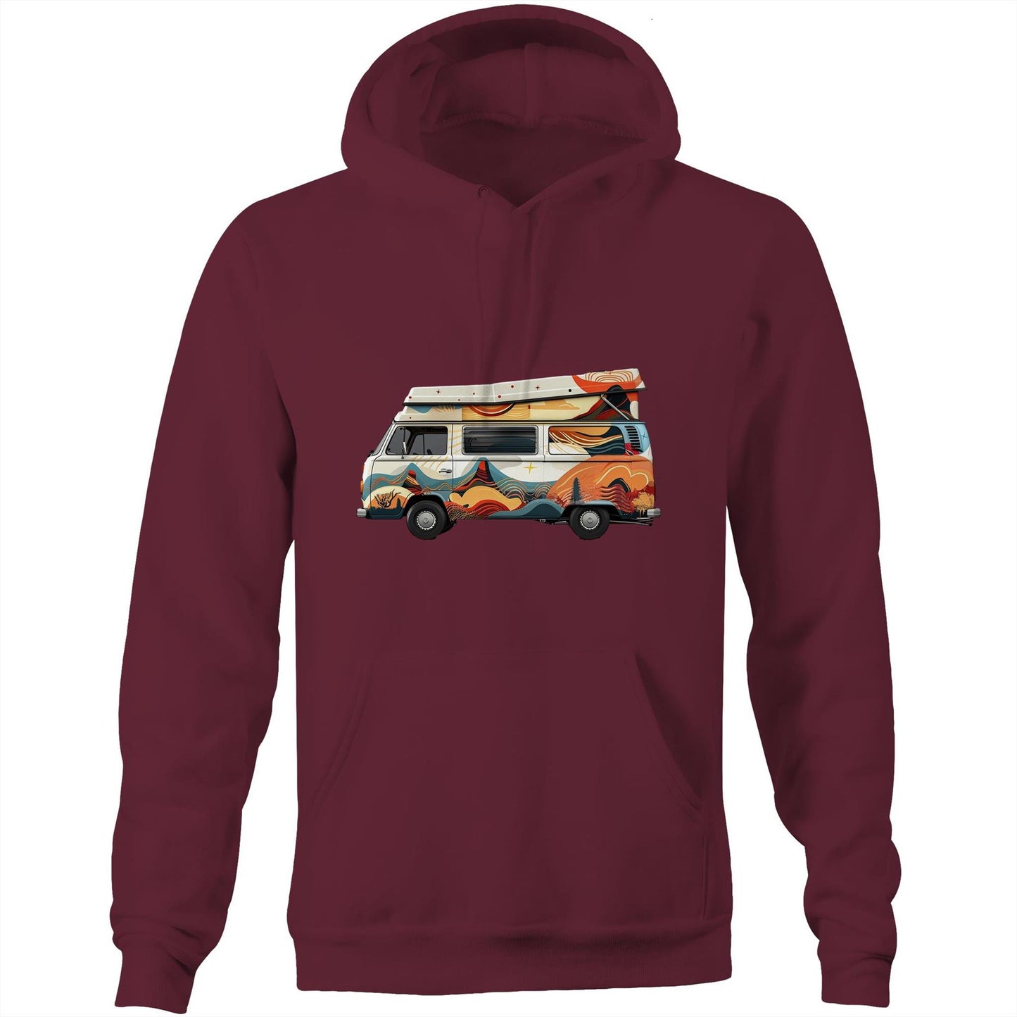 Unisex Earthfolk Hoodie - Kombi Kool - The Crescent Moon