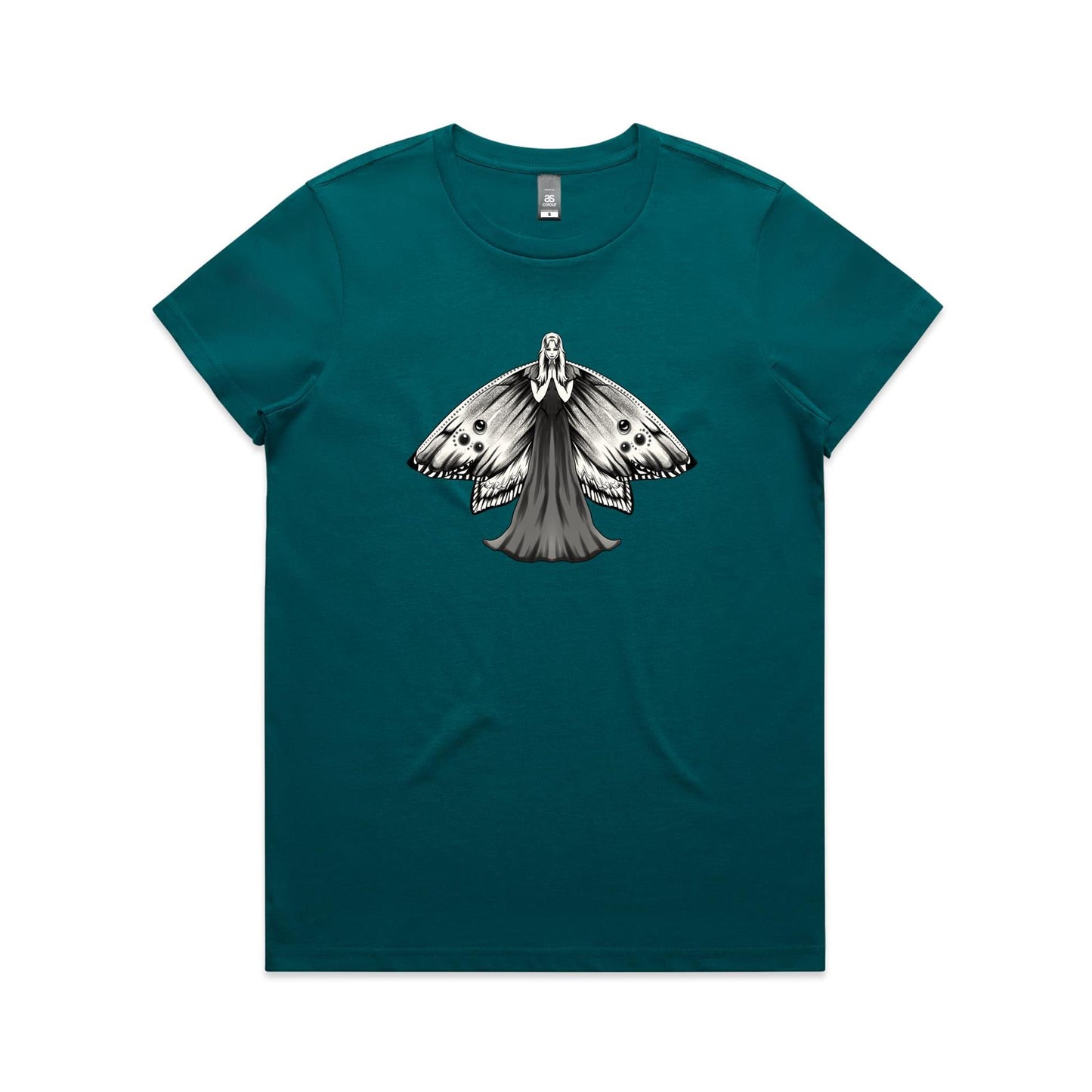 Women's Earthfolk T-Shirt - Moth Goddess