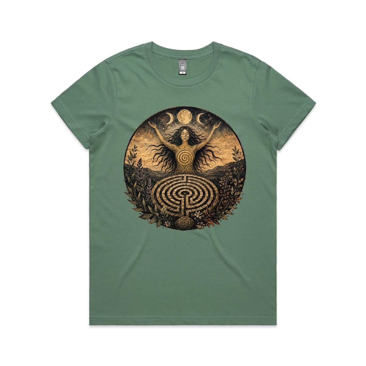 Goddess of the Labyrinth T-Shirt | Goddess Graphic Tee