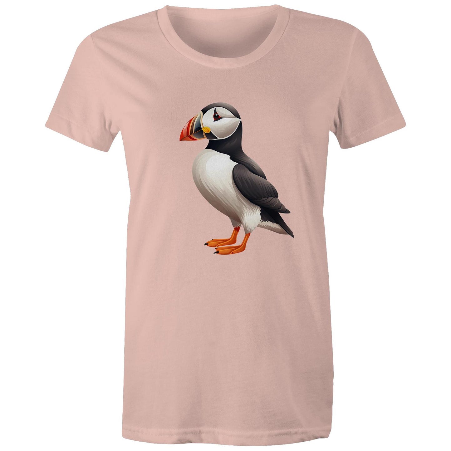 Women's Earthfolk Printed T shirt - Puffin