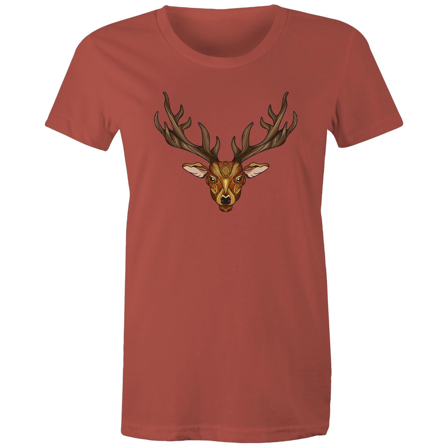 Women's Earthfolk T shirt - Totem Deer