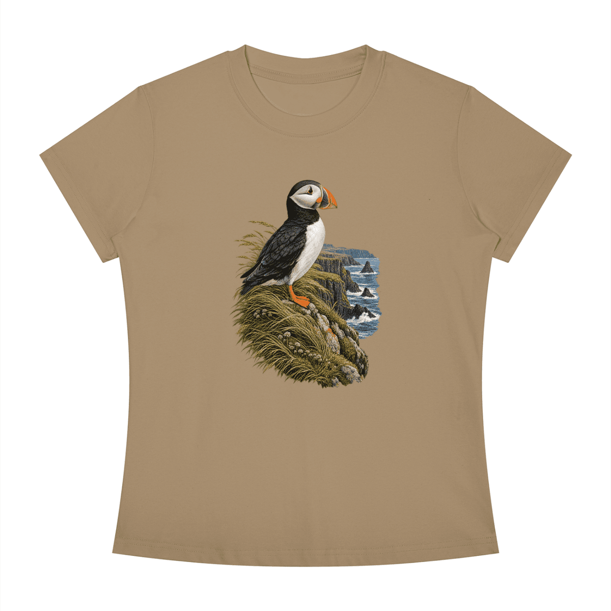 Women's Earthfolk Puffin Graphic T-Shirt