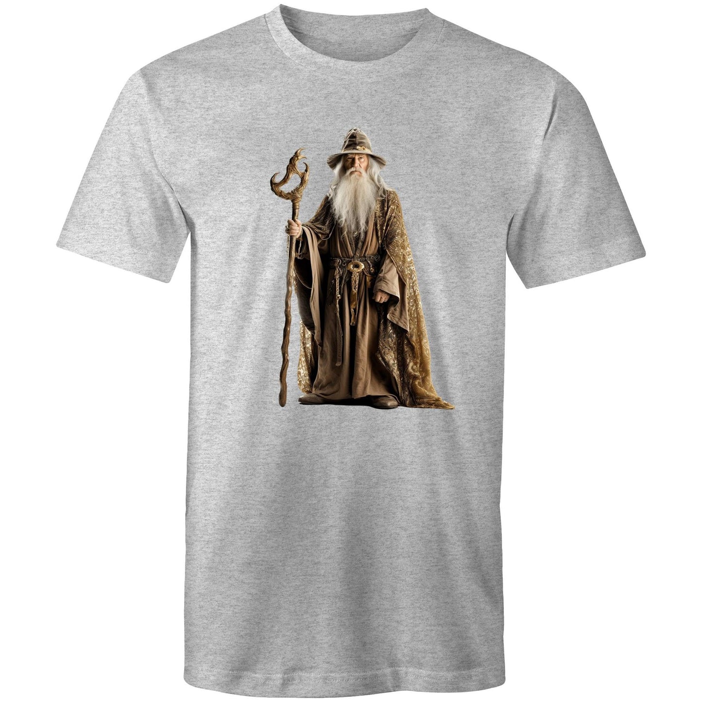 Men's Earthfolk Printed T shirt - Wise Wizard