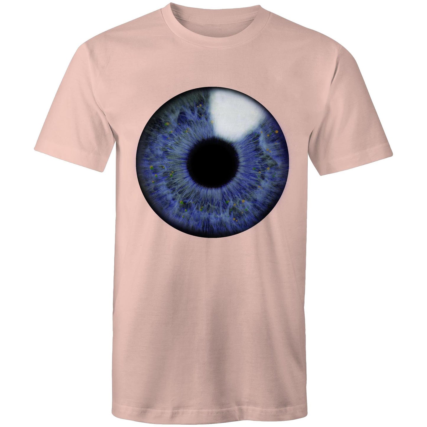 Earthfolk Printed T shirt - Mens Relaxed Fit - Eyeball - The Crescent Moon