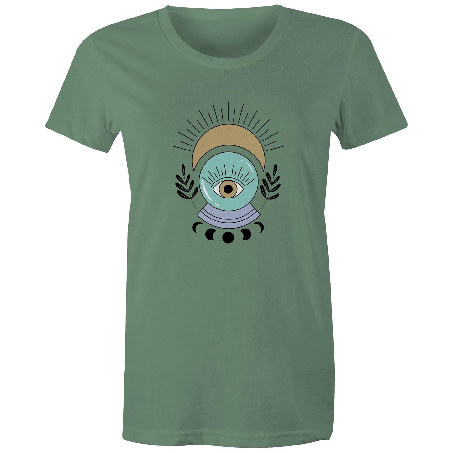 Women's Earthfolk T shirt - Crystal Ball