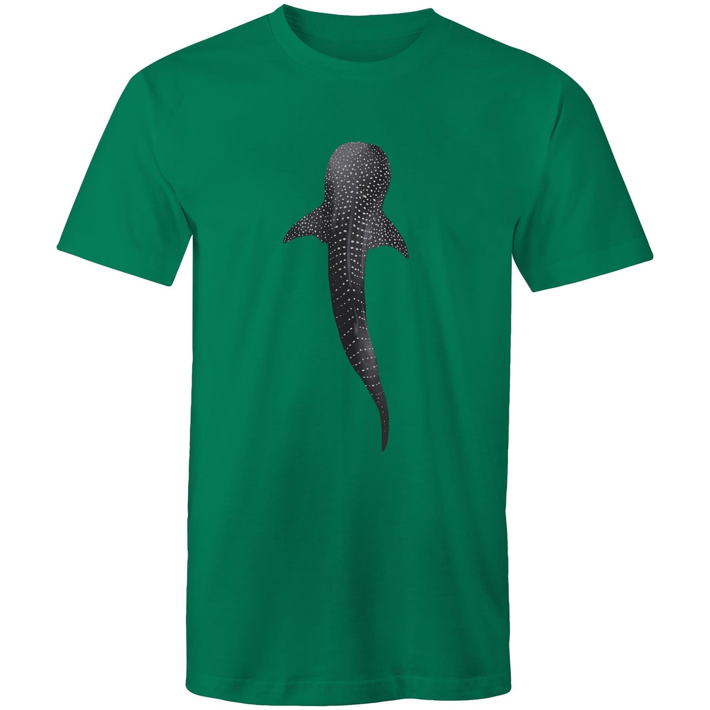 Earthfolk Printed T shirt - Mens Reaxed Fit - Whale Shark - The Crescent Moon