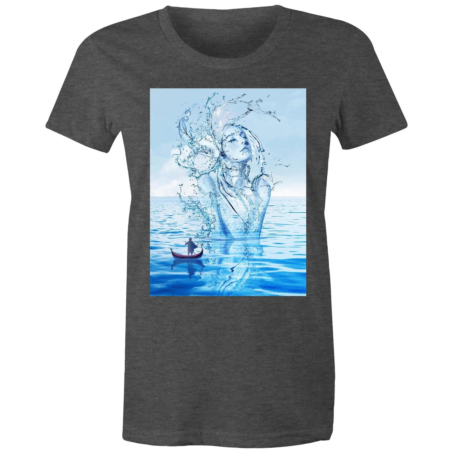 Women'S Earthfolk Printed T shirt - Ocean Spirit