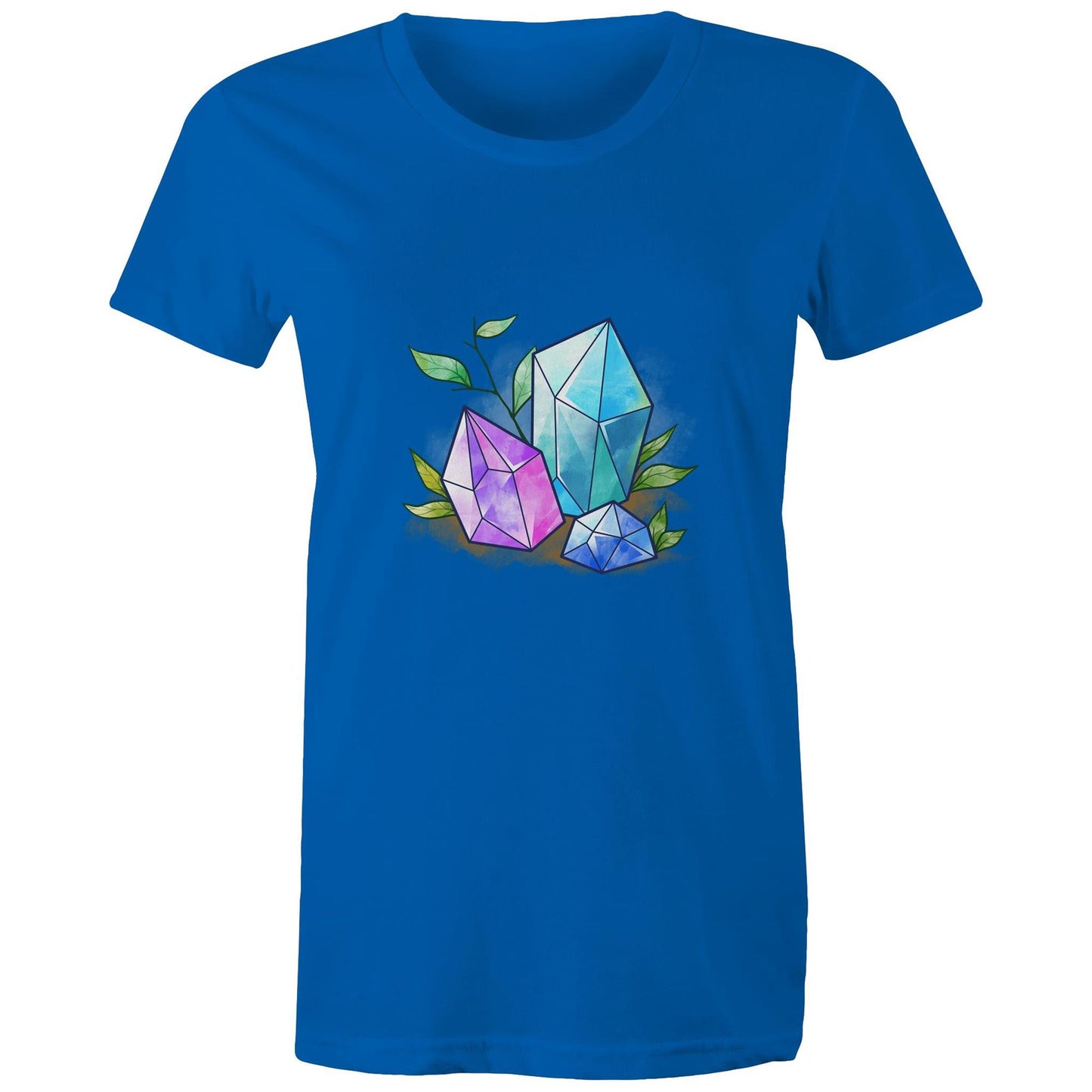 Women's Earthfolk T shirt - Water Crystals