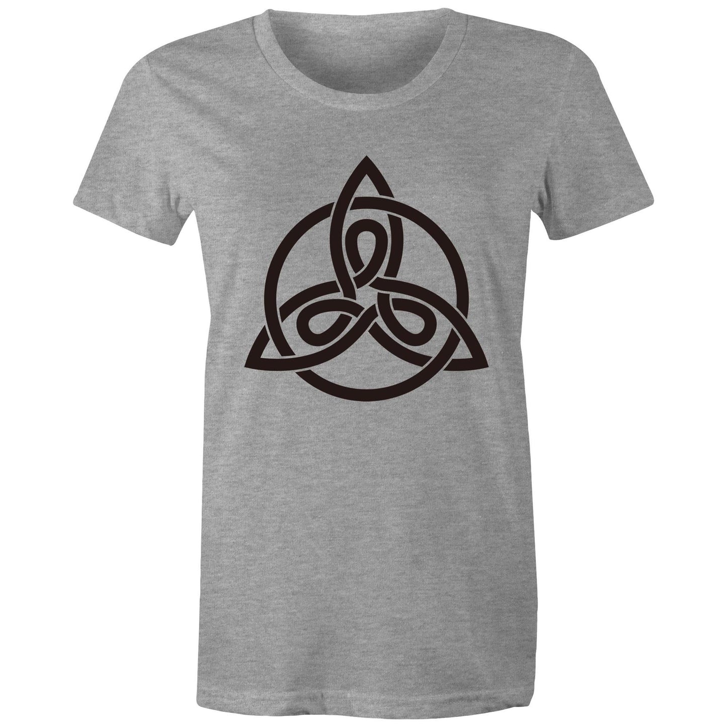 Women's Earthfolk T shirt - Celtic Knot - The Crescent Moon