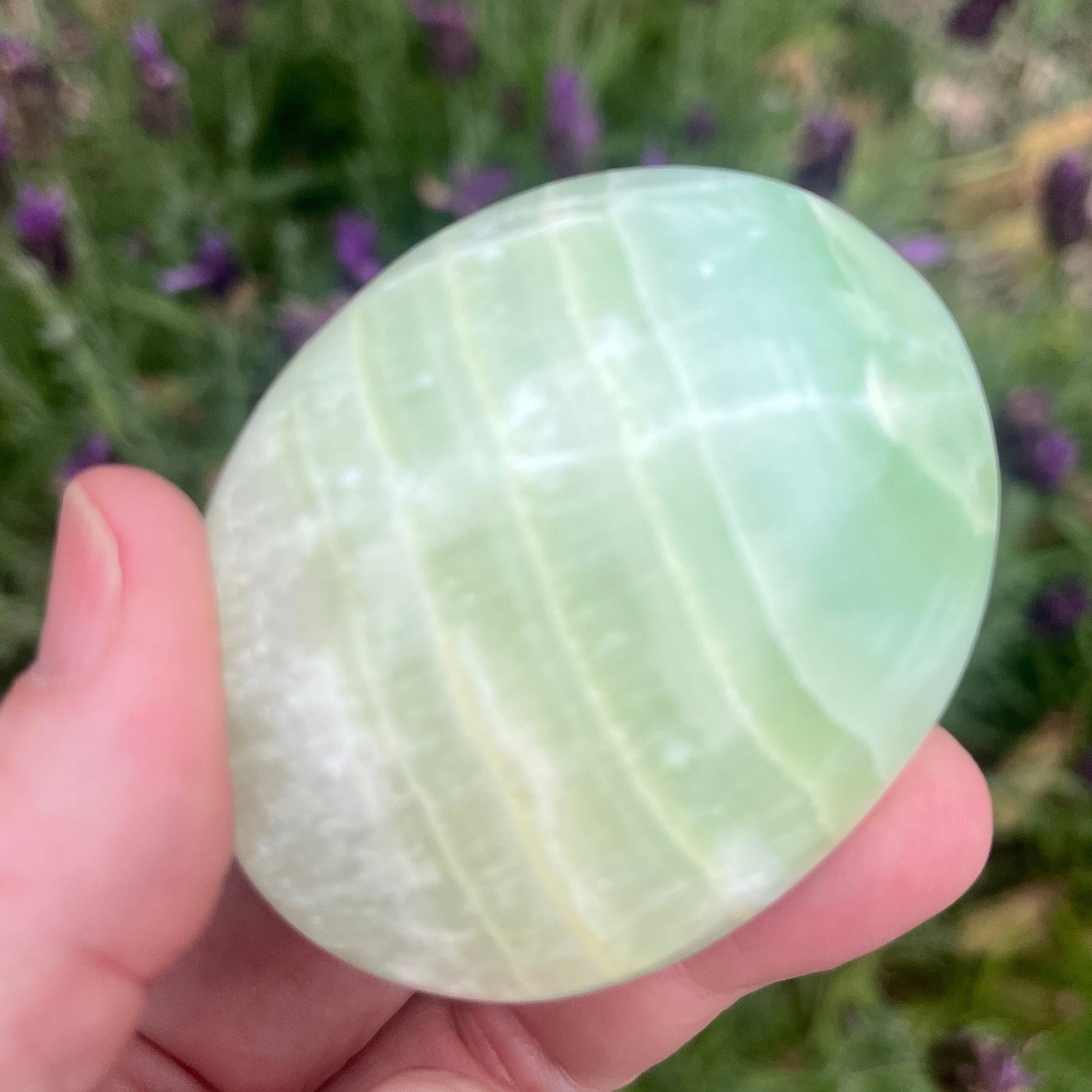 Banded Calcite Palmstone