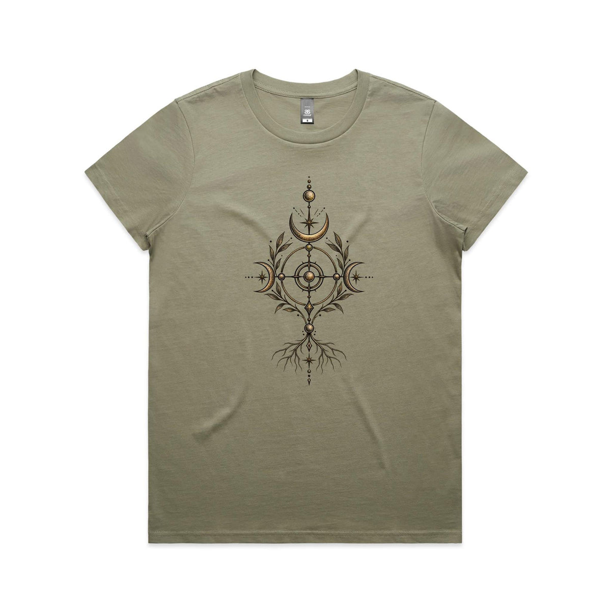 Women's Earthfolk Protection Sigil Graphic T-shirt