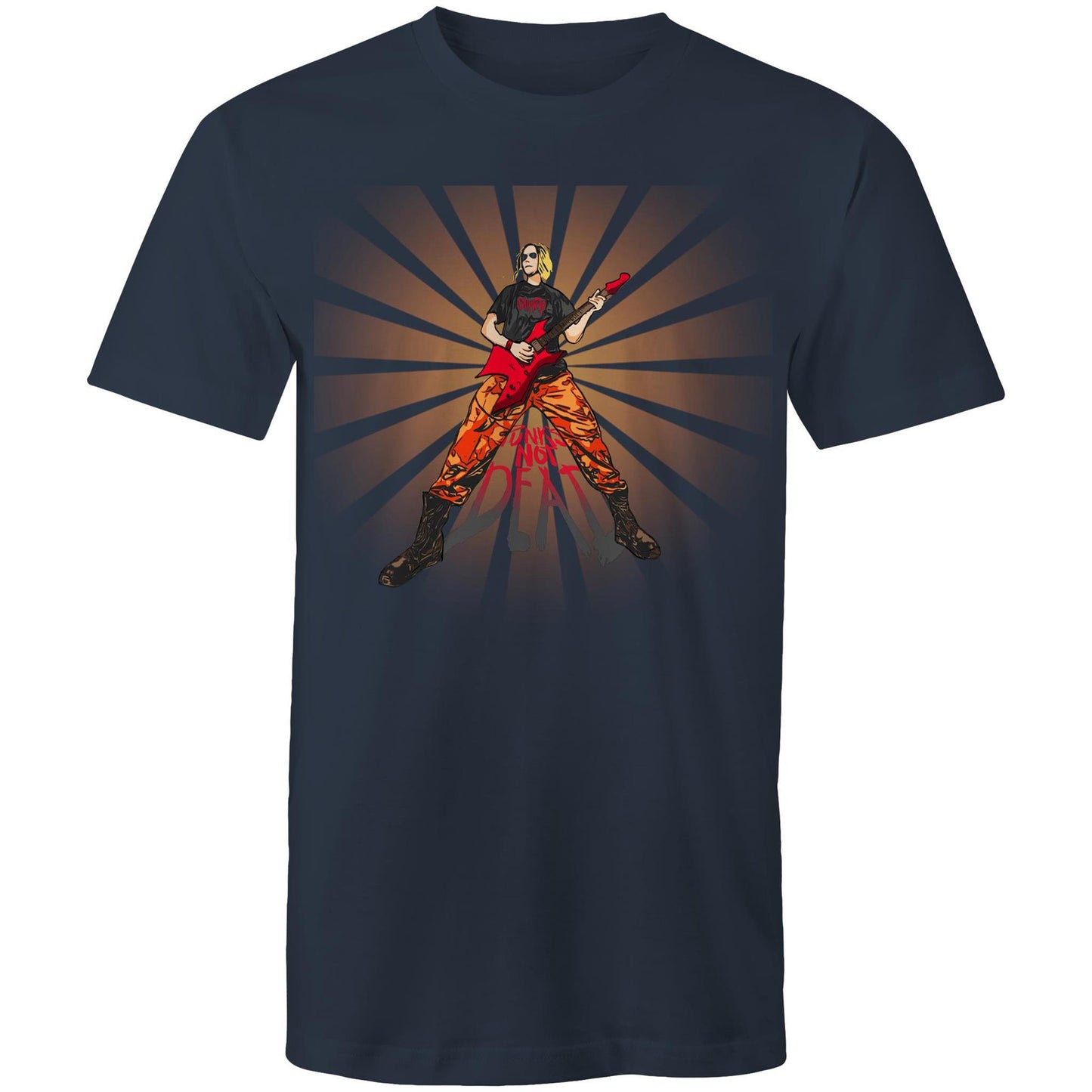 Men's Punk Rock T-Shirt | Guitar Graphic Tee