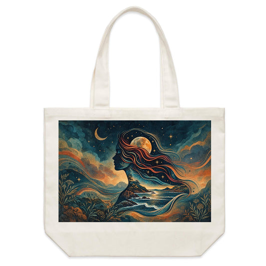 Earthfolk Canvas Tote Bag - Child of the Universe