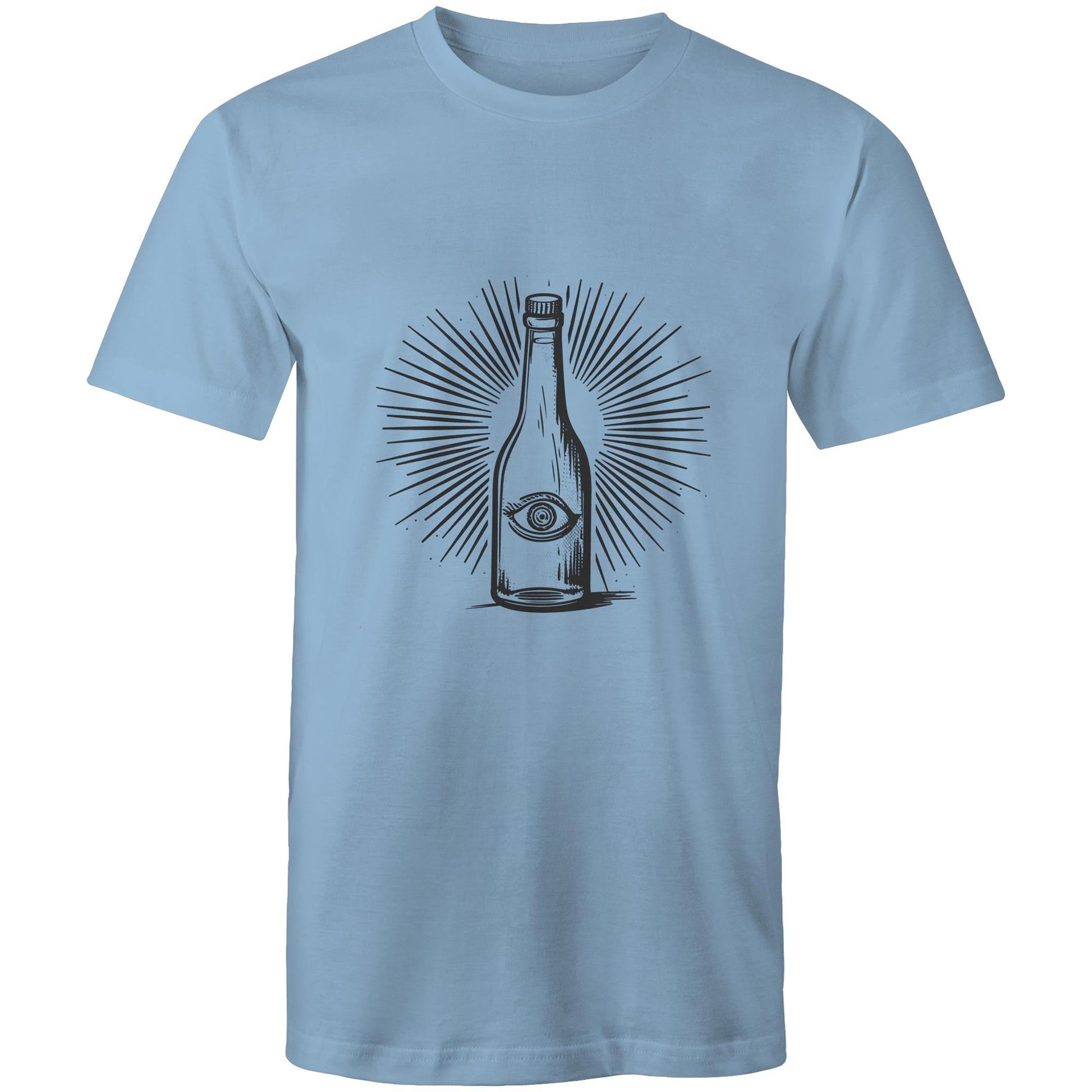 Men's Funny Beer Graphic T-Shirt | I've Seen the Light Beer Print