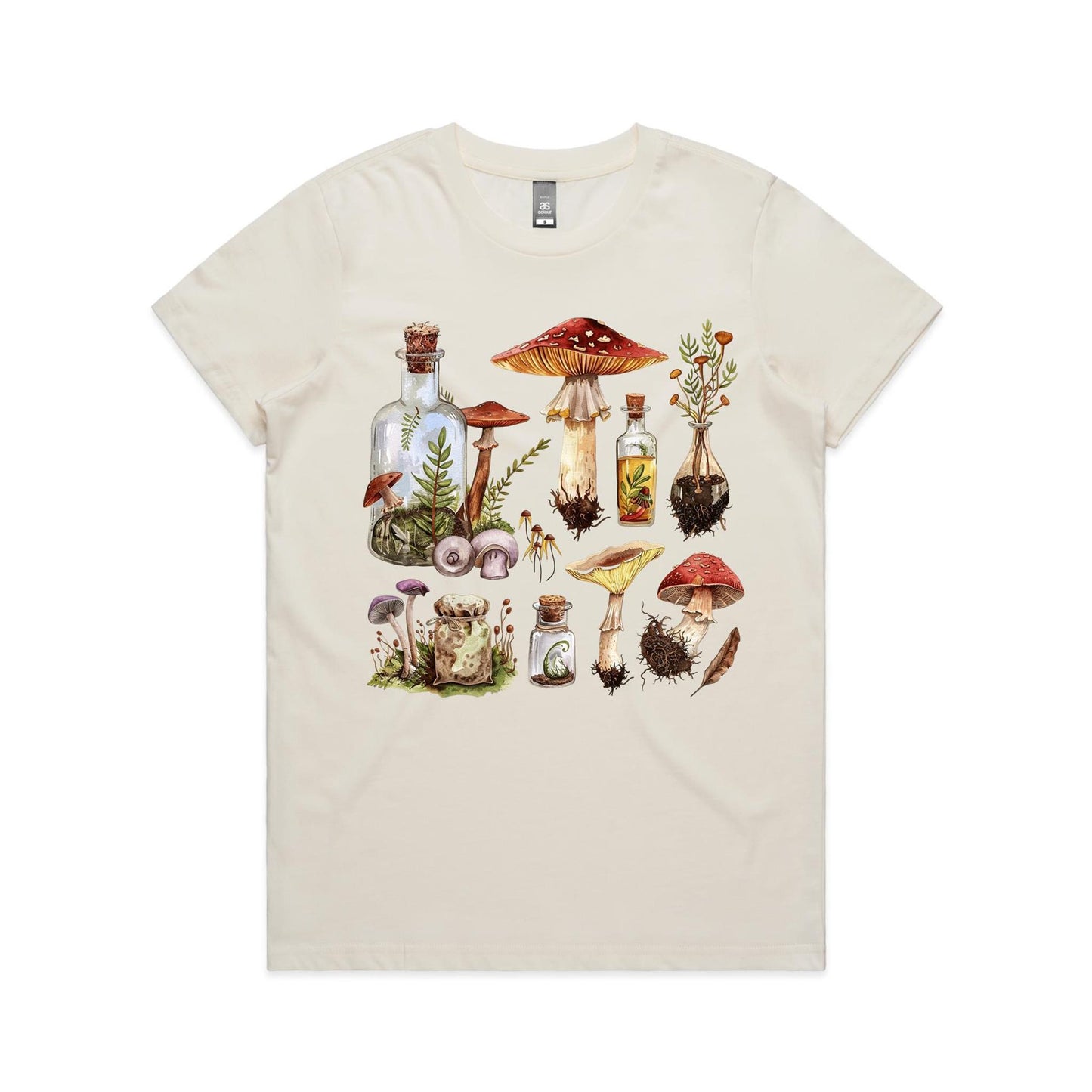 Women's Earthfolk T-shirt - Mushroom Potions