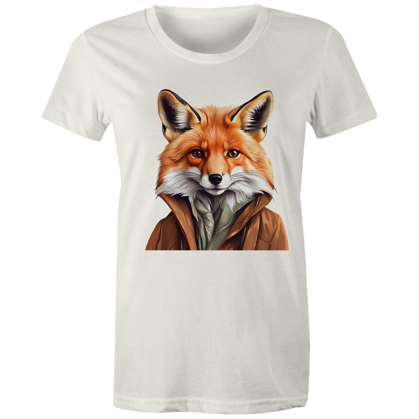 Women's Earthfolk Printed T shirt - Fantastic Fox