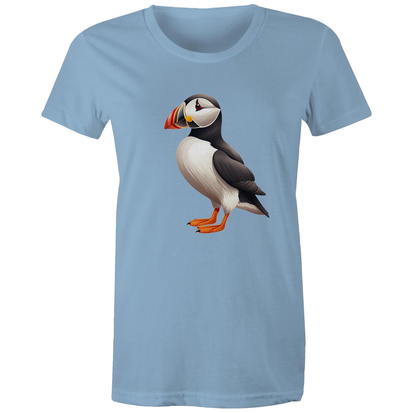 Women's Earthfolk Printed T shirt - Puffin