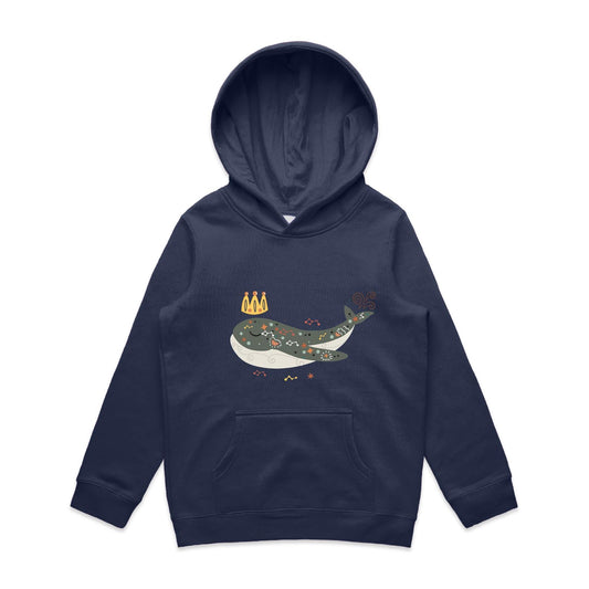Kid's Earthfolk Hoodie - Cosmic Dream Whale