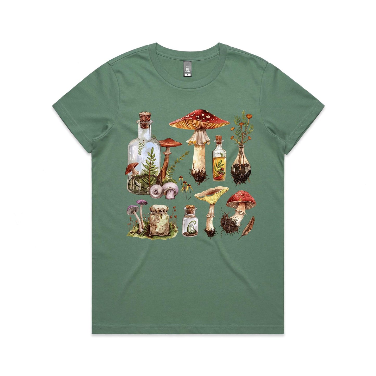 Women's Earthfolk T-shirt - Mushroom Potions