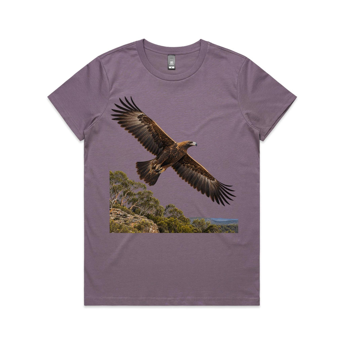 Women's Wedge Tail Eagle Graphic Printed T-shirt