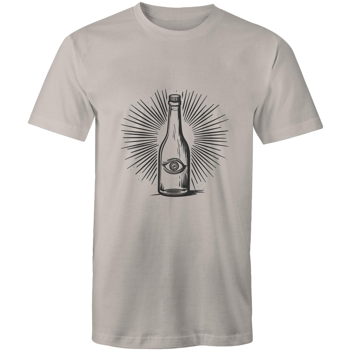 Men's Funny Beer Graphic T-Shirt | I've Seen the Light Beer Print