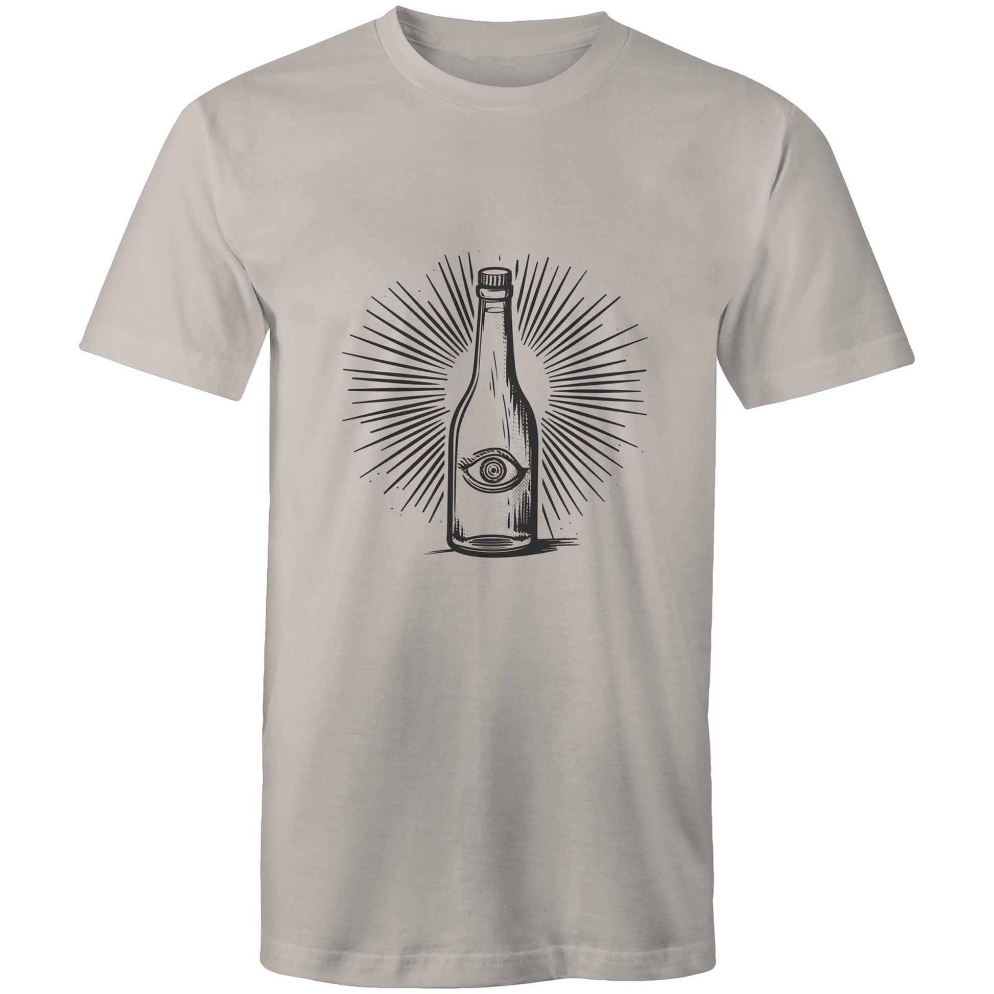 Men's Funny Beer Graphic T-Shirt | I've Seen the Light Beer Print