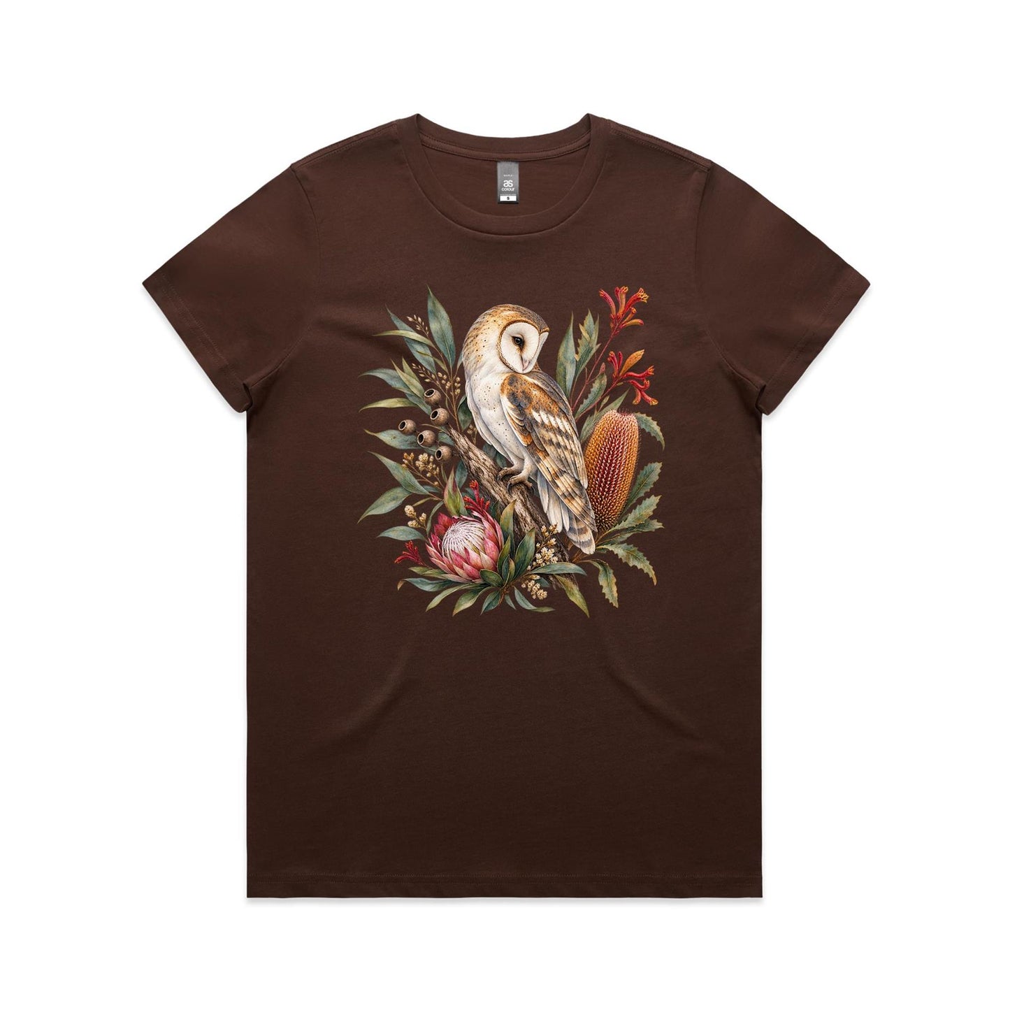 Women's Owl Botanical T-shirt