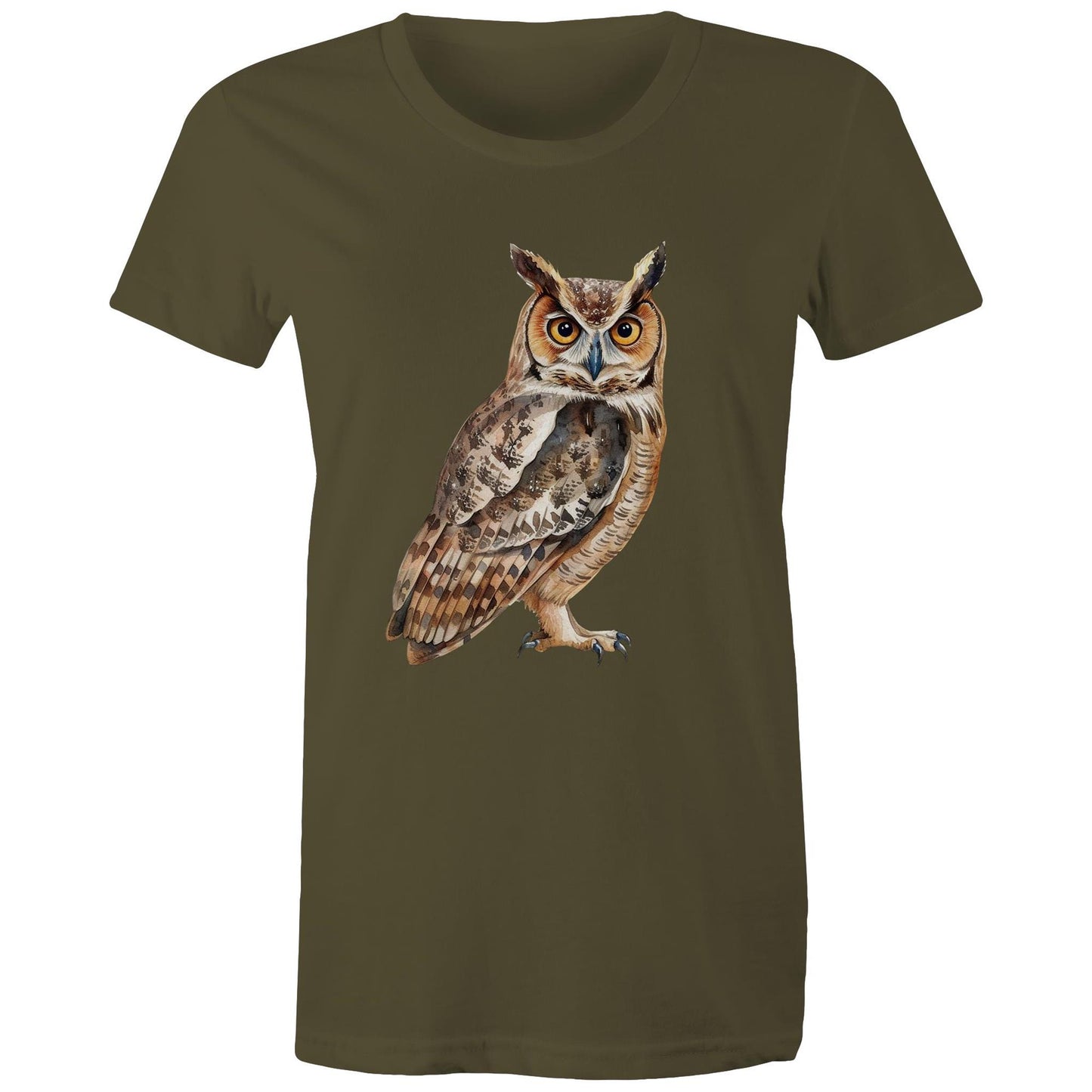 Women's Earthfolk T shirt - Owl