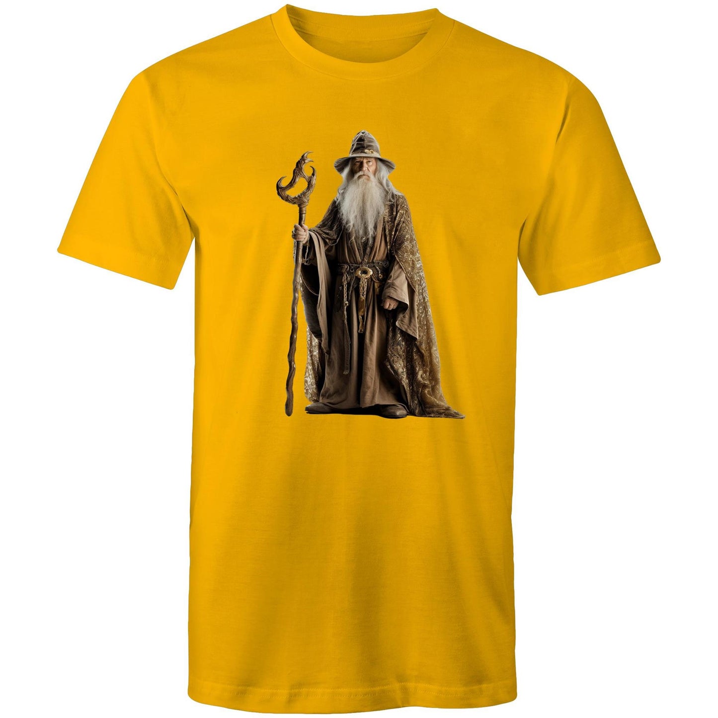 Men's Earthfolk Printed T shirt - Wise Wizard