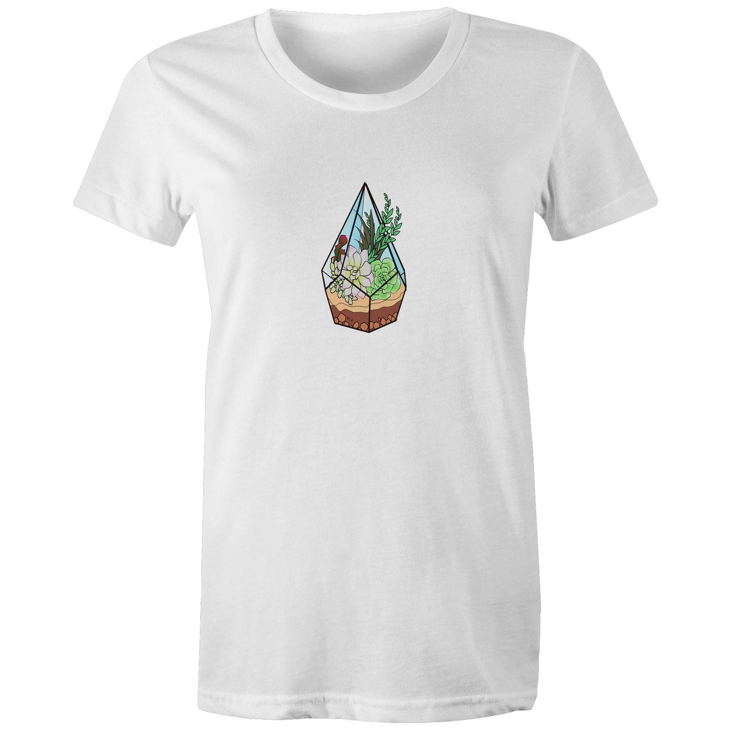 Women's Earthfolk Printed T shirt - Terrarium