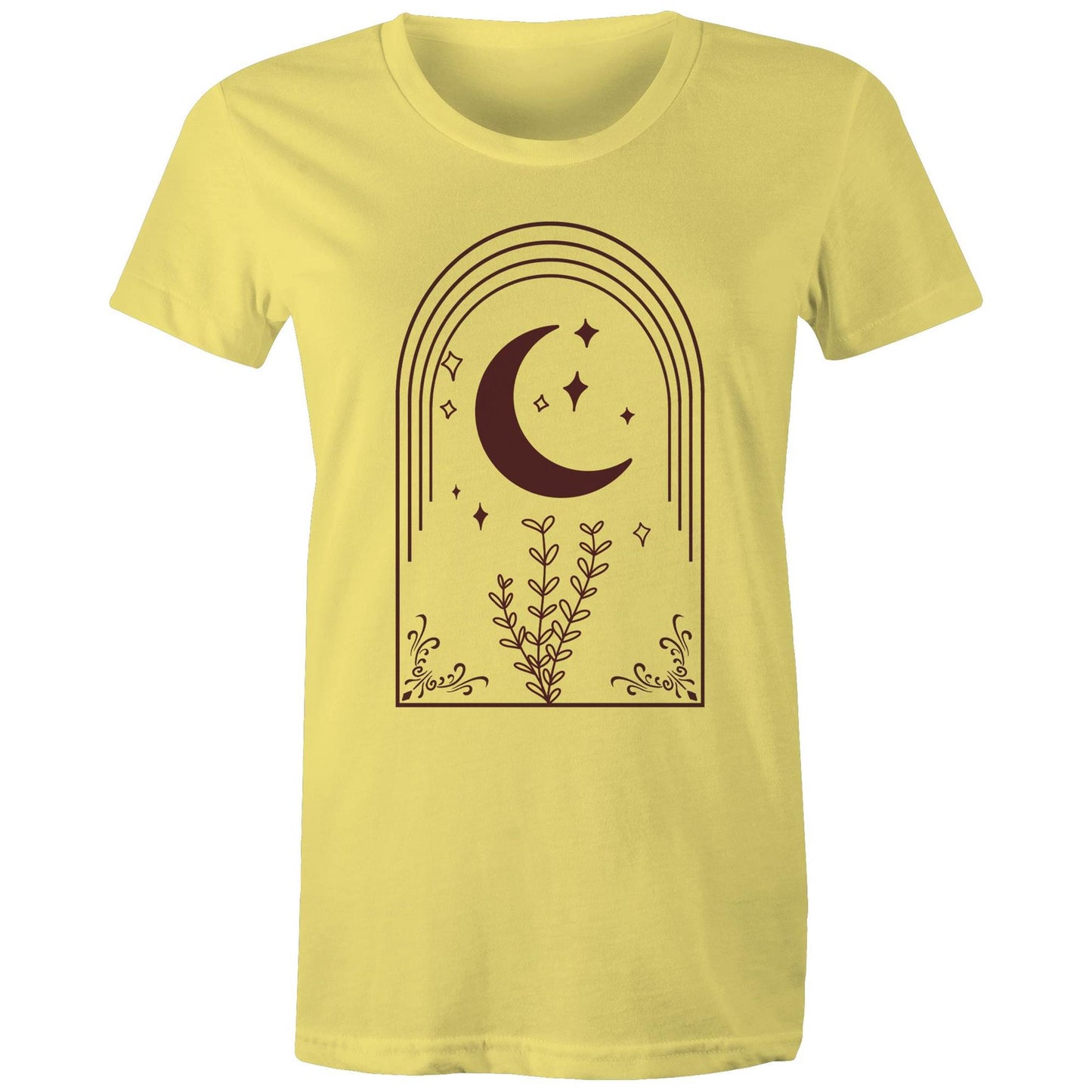 Women's Earthfolk T shirt - Moon Arch