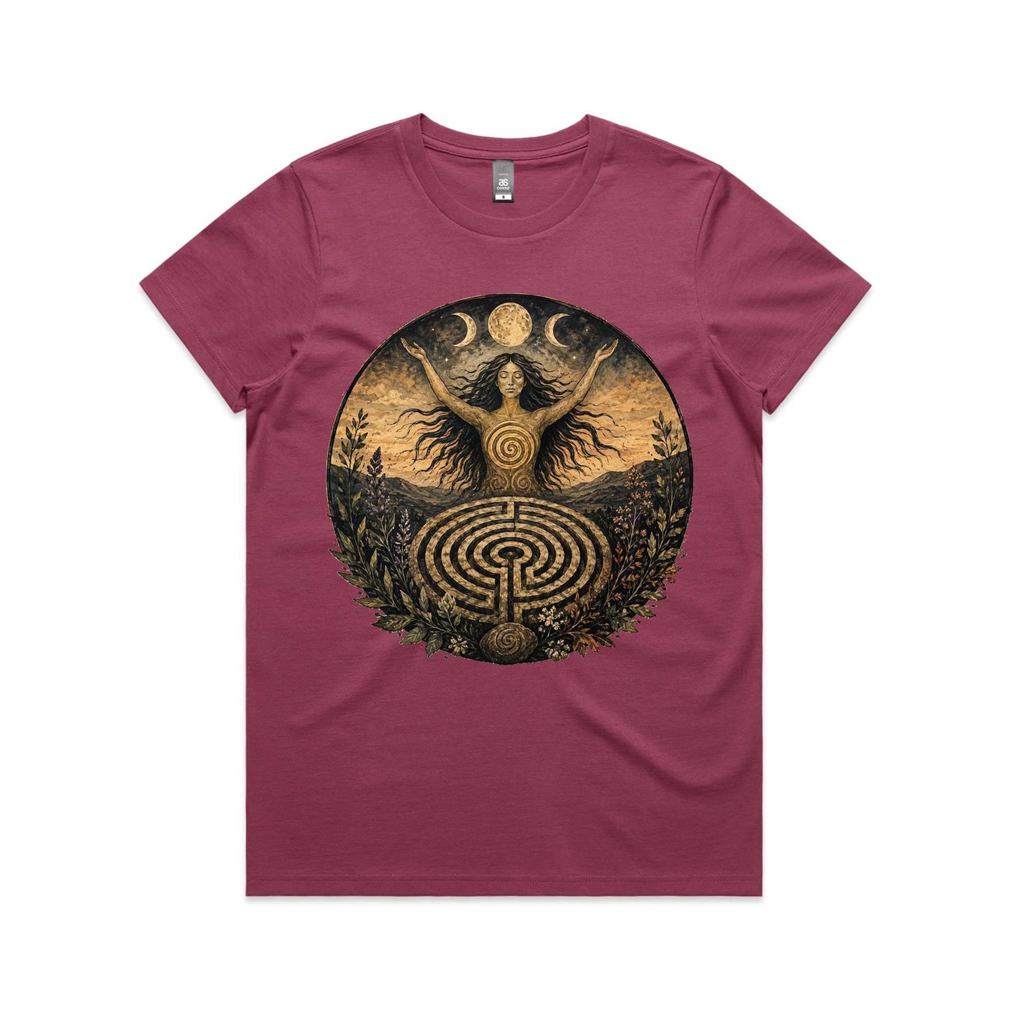 Goddess of the Labyrinth T-Shirt | Goddess Graphic Tee